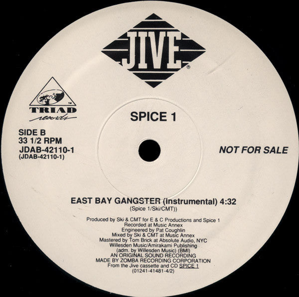 Spice 1 - East Bay Gangster