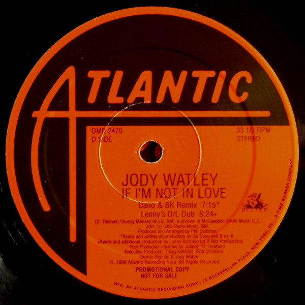 Jody Watley - If I'm Not In Love