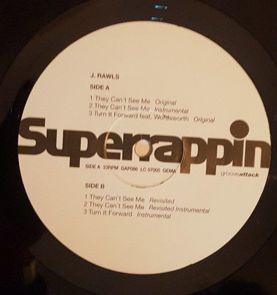 J. Rawls - They Can't See Me / Turn It Forward