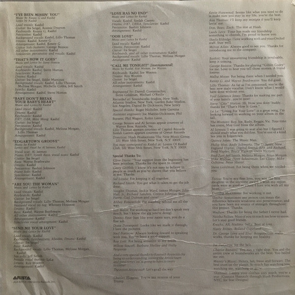 Kashif - Send Me Your Love
