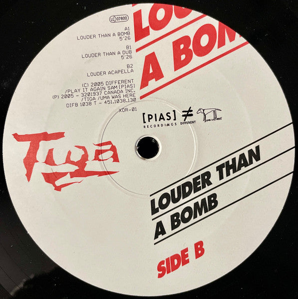 Tiga - Louder Than A Bomb