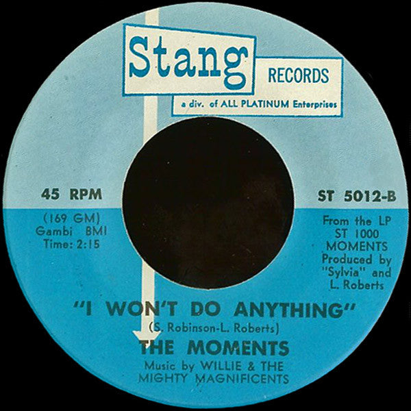 The Moments - Love On A Two-Way Street
