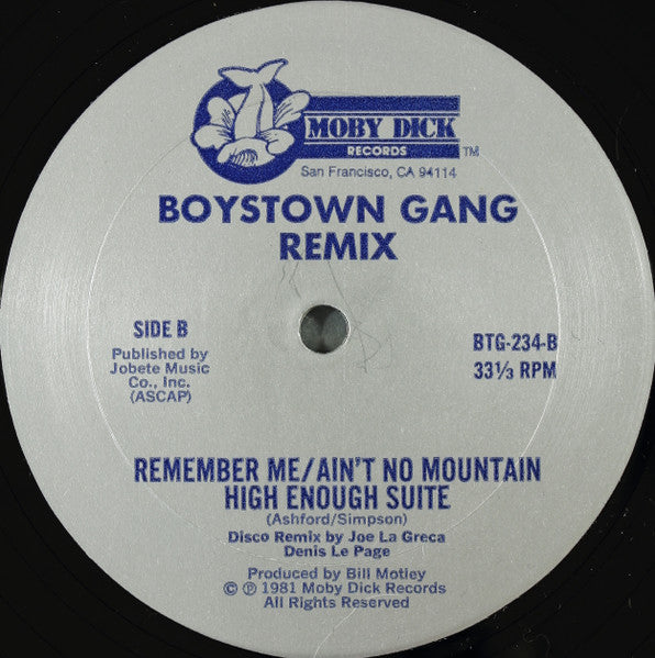 Boys Town Gang - Cruisin' The Streets (Remix)