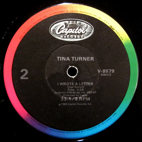 Tina Turner - Let's Stay Together / I Wrote A Letter