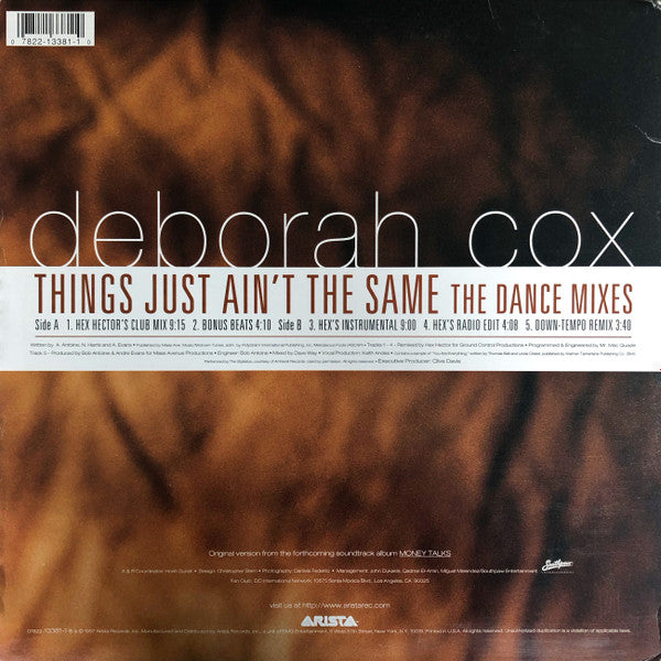 Things Just Ain't The Same (The Dance Mixes)