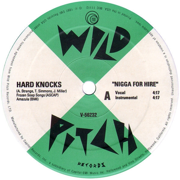 Hard Knocks - Nigga For Hire