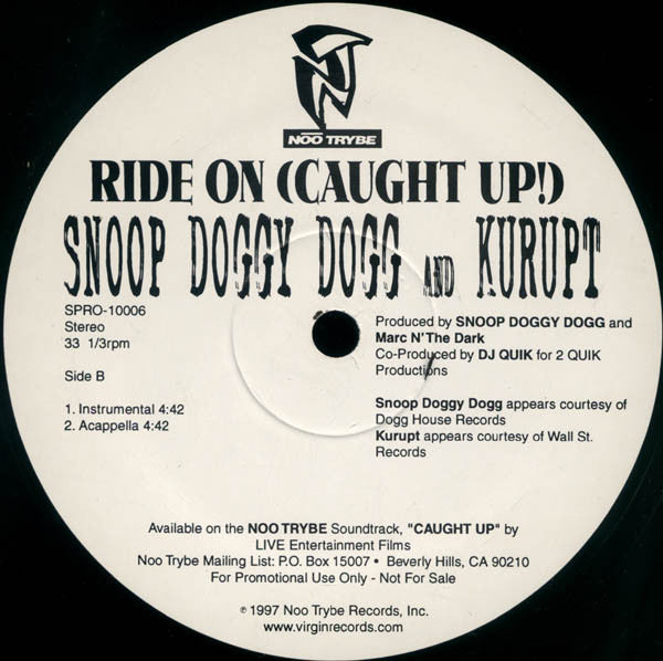 Snoop Dogg - Ride On (Caught Up)