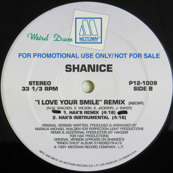 Shanice - I Love Your Smile (Remix)