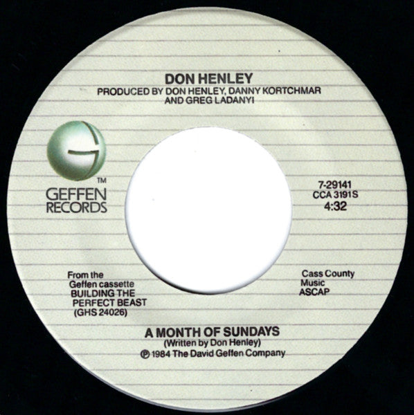 Don Henley - The Boys Of Summer