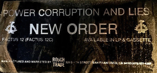 New Order - Power, Corruption & Lies
