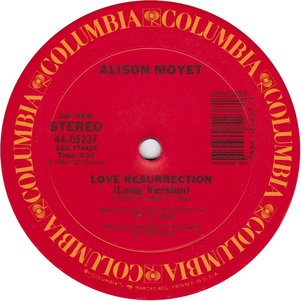 Alison Moyet - Love Resurrection