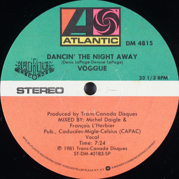 Voggue - Dancin' The Night Away