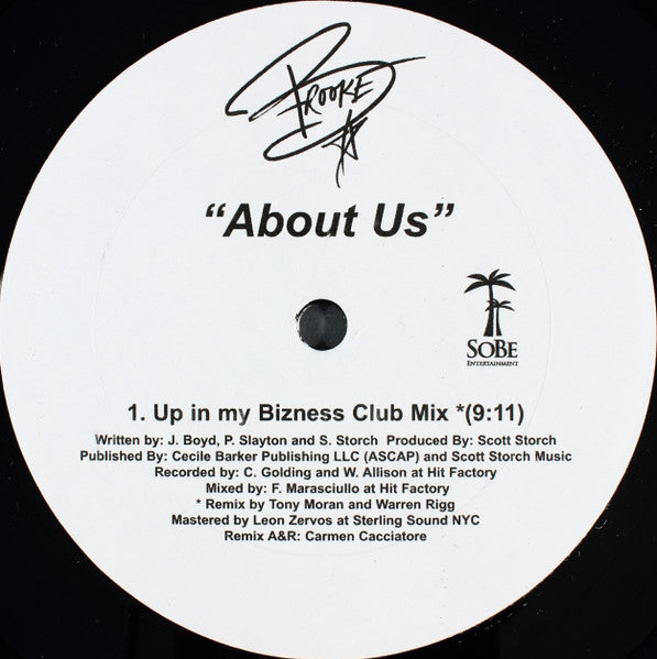 Brooke Hogan - About Us (Tony Moran & Warren Rigg Remixes)