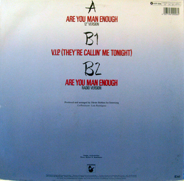 C.C. Catch - Are You Man Enough (Long Version - Muscle Mix)