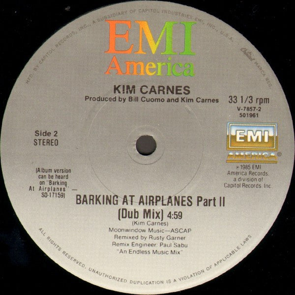 Kim Carnes - Crazy In The Night (Barking At Airplanes)
