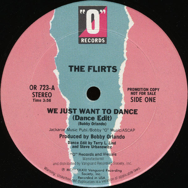 The Flirts - We Just Want To Dance