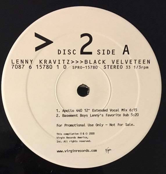 Lenny Kravitz - Black Velveteen