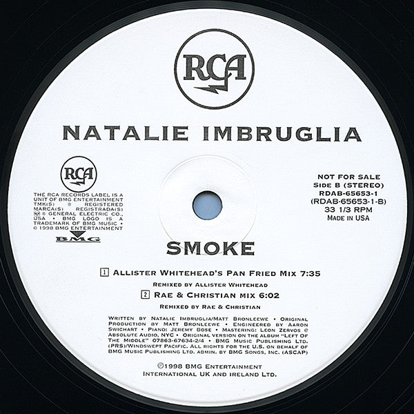 Natalie Imbruglia - Smoke (Remixes)