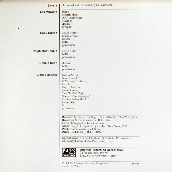 Les McCann - Layers