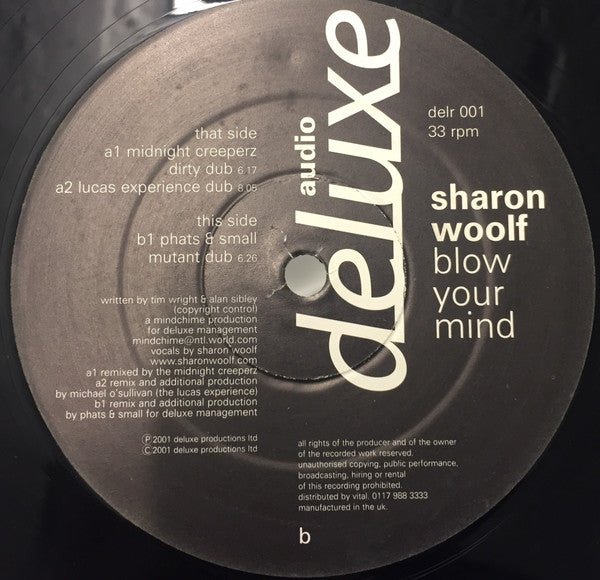 Sharon Woolf - Blow Your Mind
