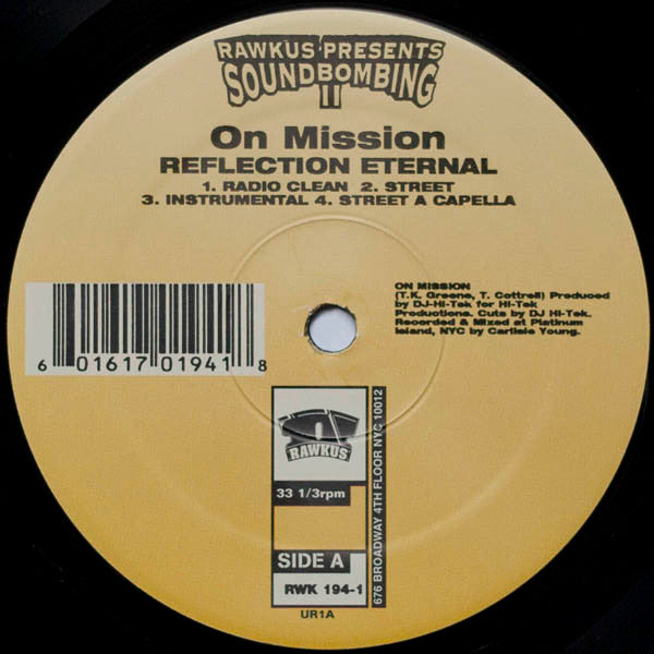 Reflection Eternal - On Mission / Every Rhyme I Write