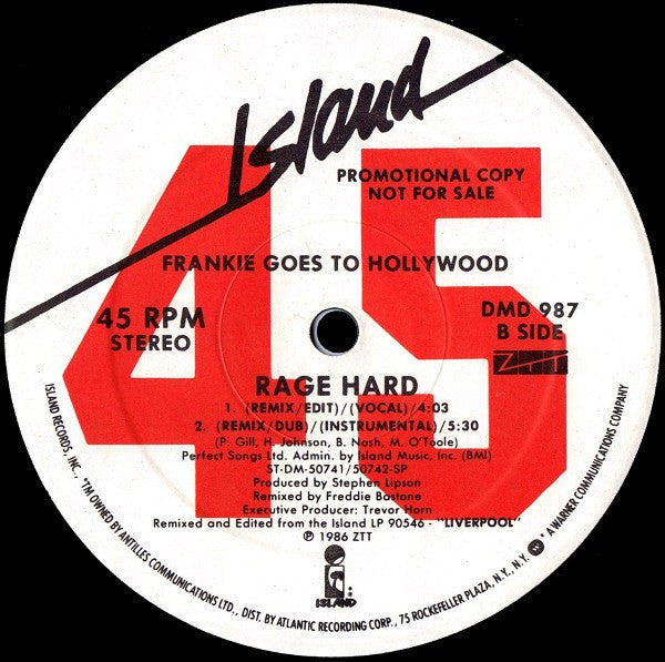 Frankie Goes To Hollywood - Rage Hard
