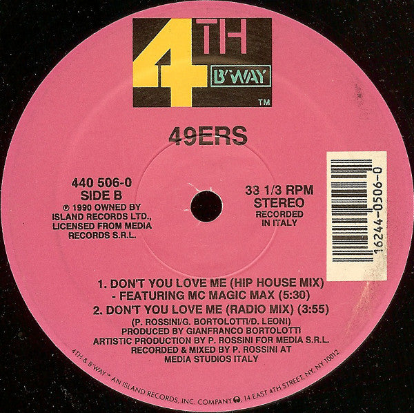 49ers - Don't You Love Me