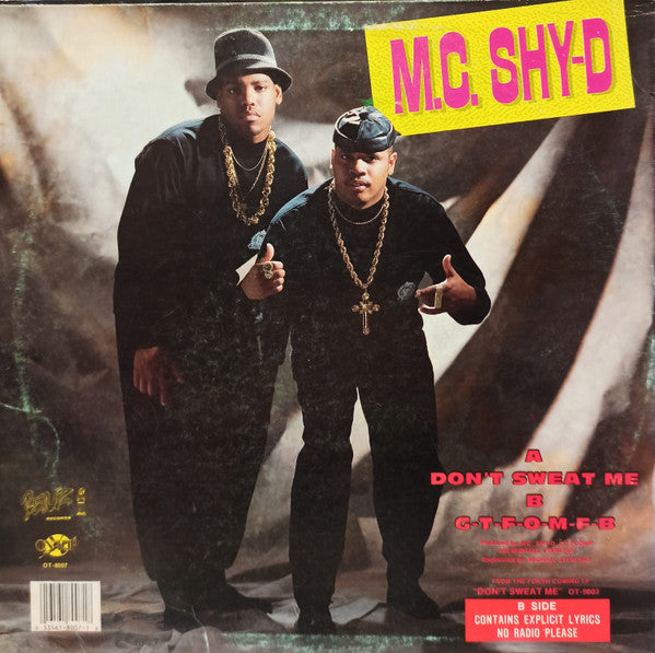 MC Shy D - Don't Sweat Me