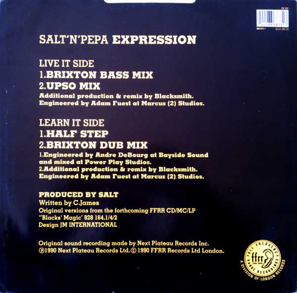 Salt 'N' Pepa - Expression (The Brixton Bass Mix)