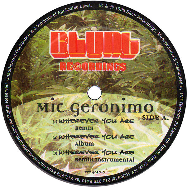 Mic Geronimo - Wherever You Are