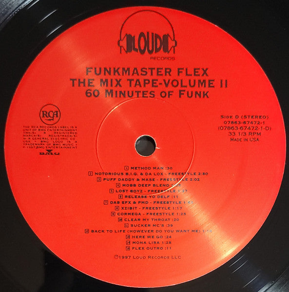 Funkmaster Flex - The Mix Tape Volume II (60 Minutes Of Funk)