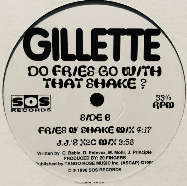 Gillette - Do Fries Go With That Shake?