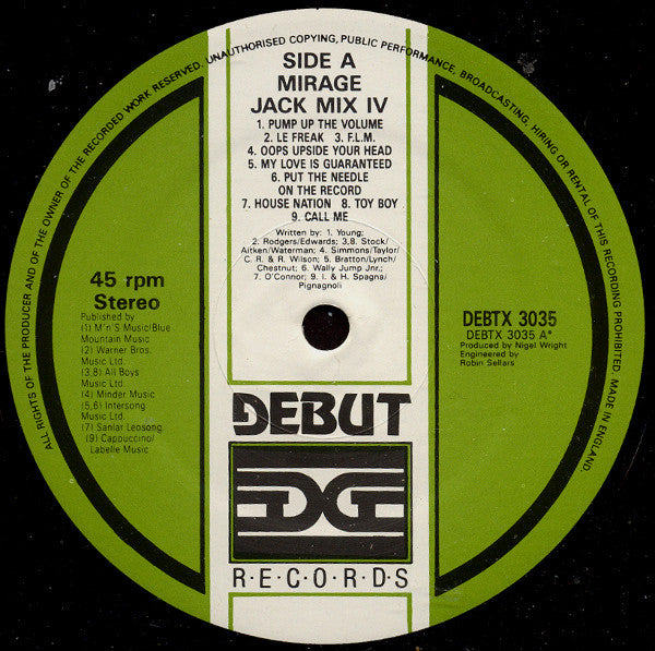 Mirage (12) - Jack Mix IV