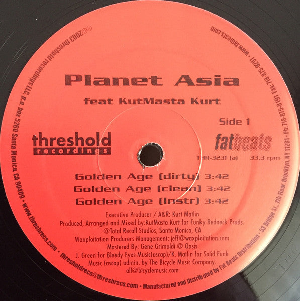 Planet Asia - Golden Age / African Style