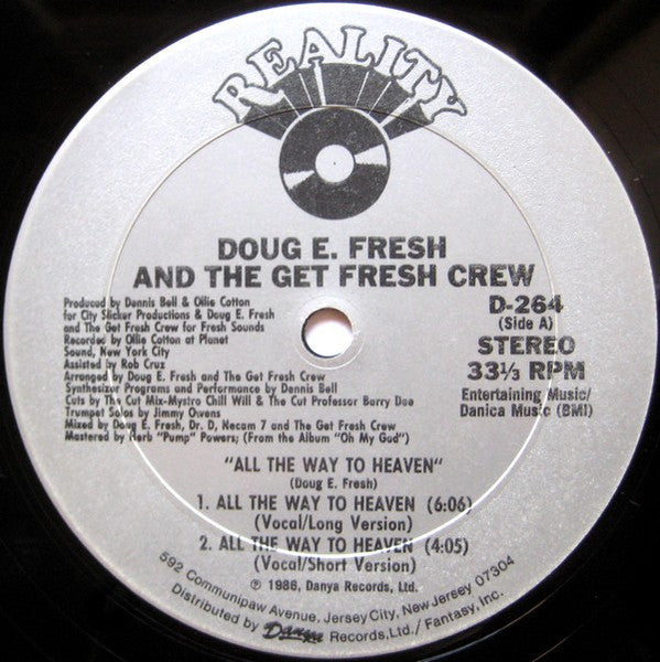 Doug E. Fresh And The Get Fresh Crew - All The Way To Heaven