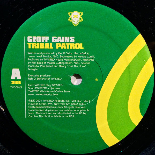 Geoff Gains - Tribal Patrol / 2 Dance