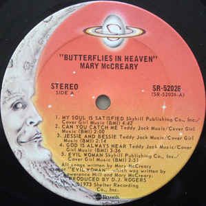 Mary McCreary - Butterflies In Heaven