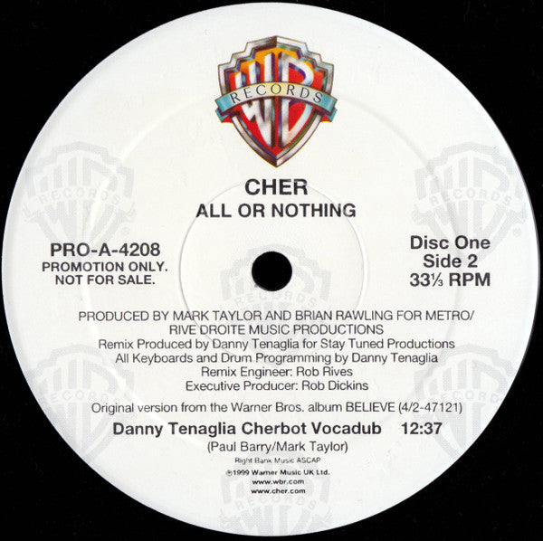 Cher - All Or Nothing