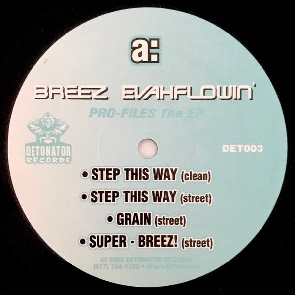 Breez Evahflowin' - Pro-Files The EP
