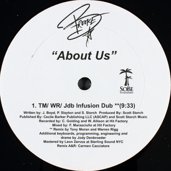 Brooke Hogan - About Us (Tony Moran & Warren Rigg Remixes)