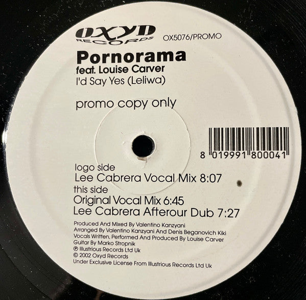 Pornorama - I'd Say Yes (Leliwa)