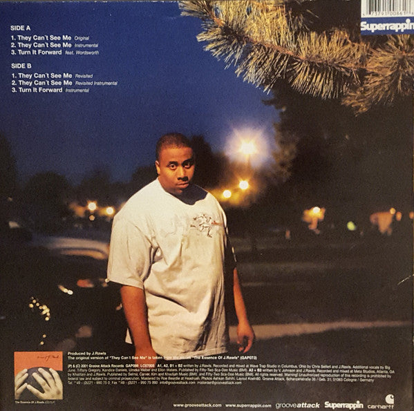 J. Rawls - They Can't See Me / Turn It Forward
