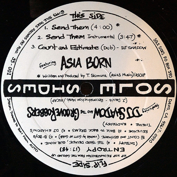DJ Shadow And The Groove Robbers - Entropy / Send Them