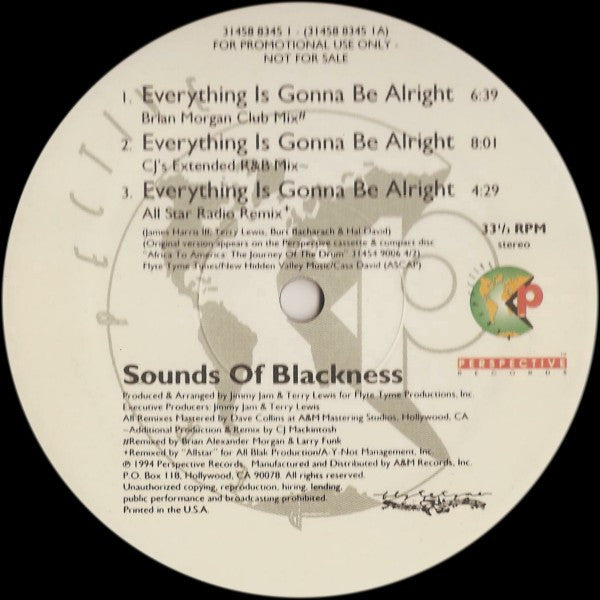 Sounds Of Blackness - Everything Is Gonna Be Alright