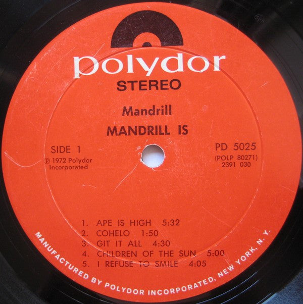 Mandrill Is by Mandrill – Record Selector