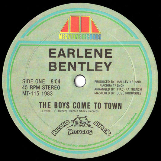 Earlene Bentley - The Boys Come To Town