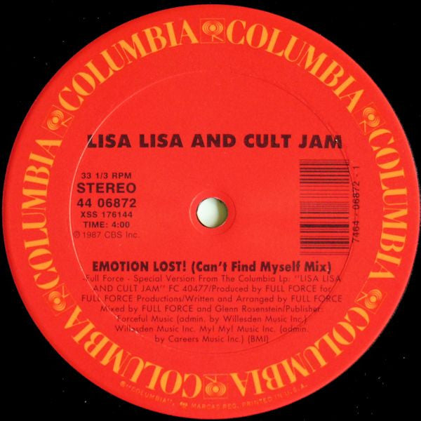 Lisa Lisa & Cult Jam - Lost In Emotion