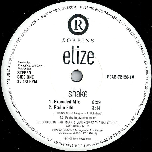 Elize - Shake