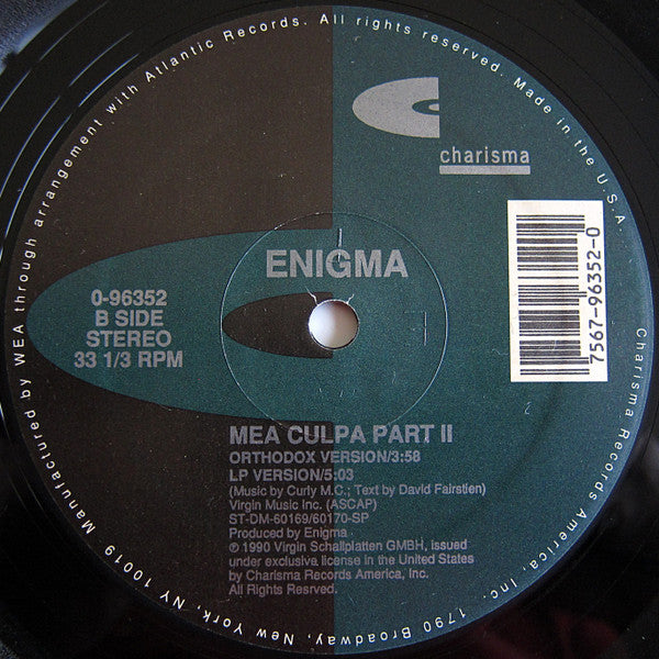 Enigma - Mea Culpa Part II