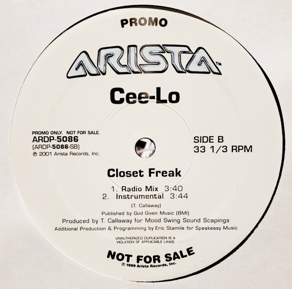 Cee-Lo - Closet Freak